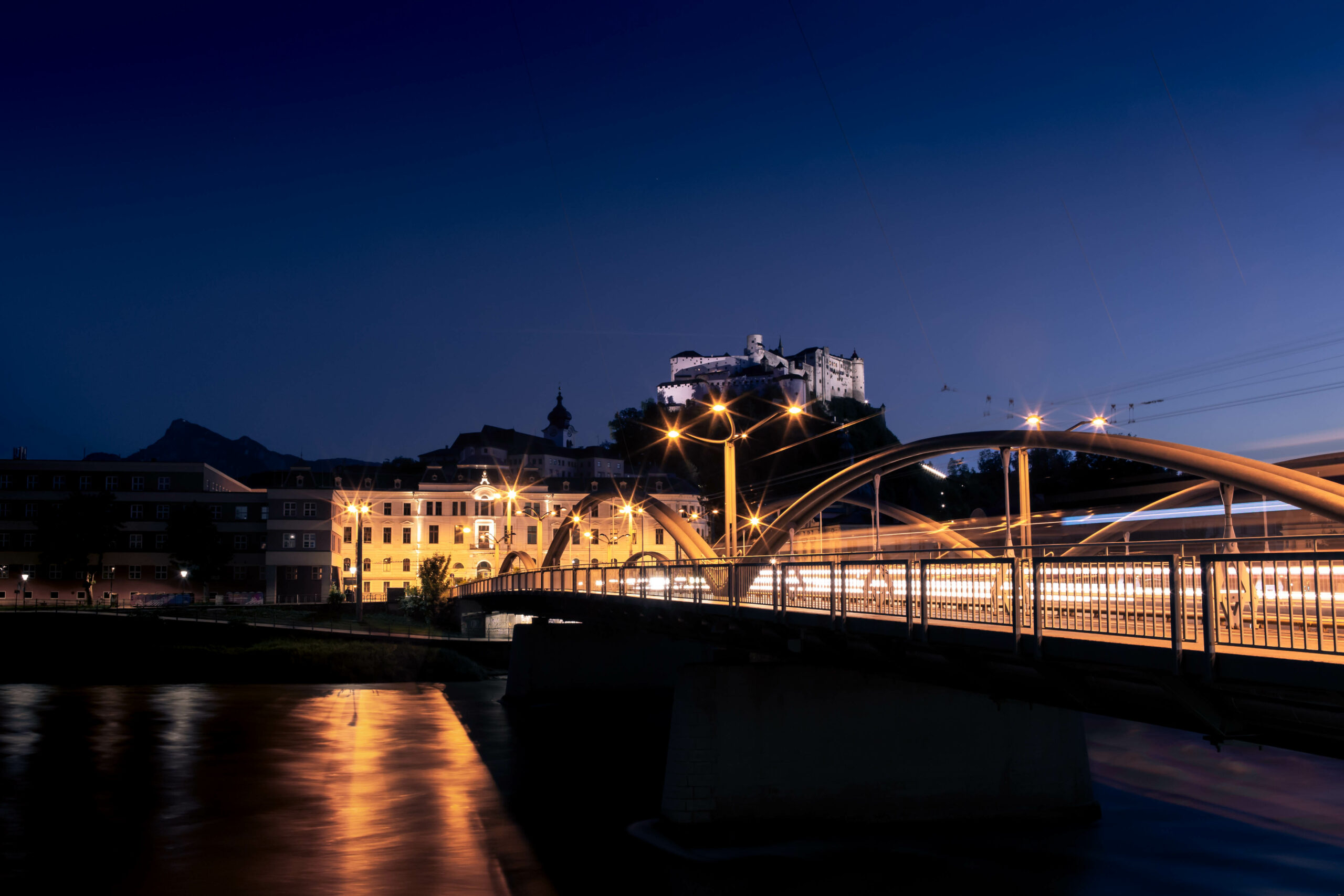 Nacht erwacht in Salzburg